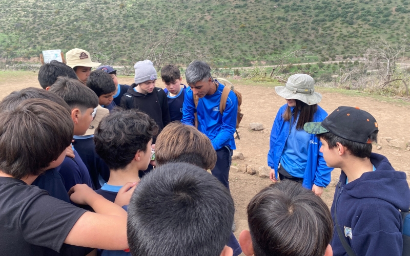 Estudiantes de 7° Básico vivieron Experiencia Significativa en el Parque Aguas de Ramón