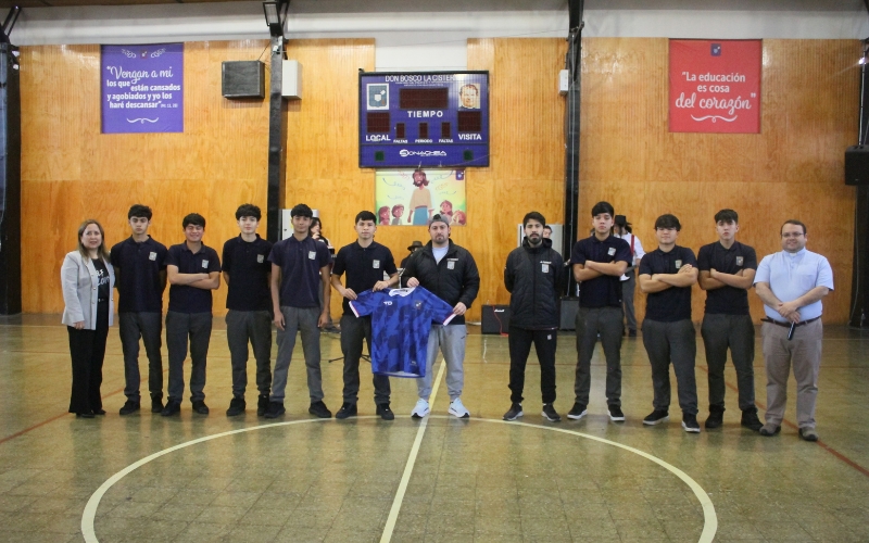 Conmemoración del Día Nacional de la Música Chilena y envío de la delegación de Futsal