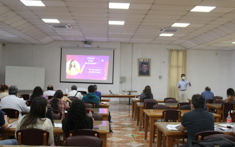 Proceso de capacitación docente en el LAB