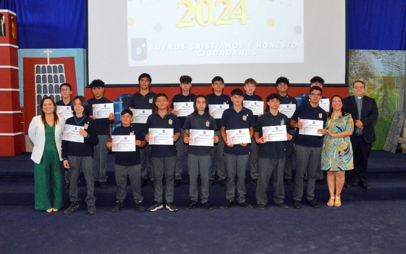 Premiaciones de cierre de año 2024
