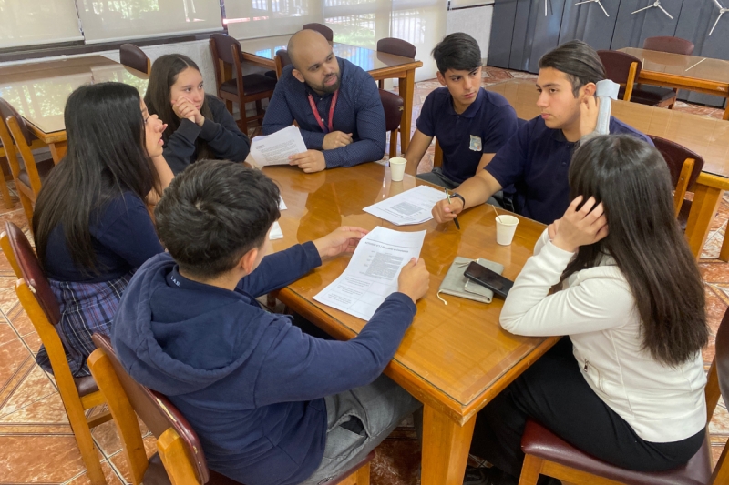 Liceo Manuel Arriarán Barros fue sede del 1° Taller para Centros de Estudiantes de la Provincial Sur