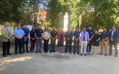 Representantes de Pastoral Juvenil y Comunicaciones realizan Visita Integral 2023