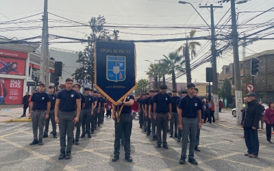 Participación del LAB en desfile Aniversario La Cisterna