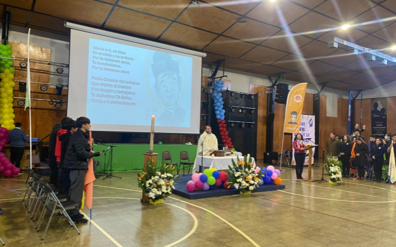 Conmemoración natalicio N°208 de San Juan Bosco