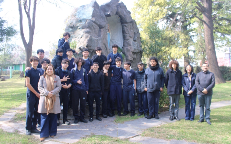 Jóvenes de II° Medio vivieron la Jornada Vocacional Amplia 2026 en El Bosque